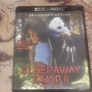 Sleepaway Camp 2 Unhappy Campers 4k Movie, case broke